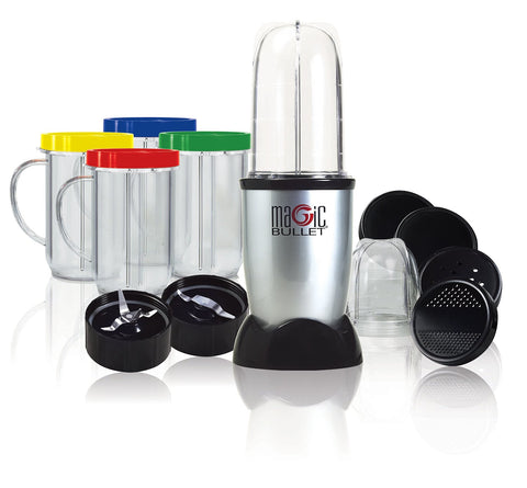 Magic Bullet Blender, Mixer & Mini-Food Processor In-One (17-Piece Set)